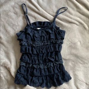 Abercrombie Ruffle Tank